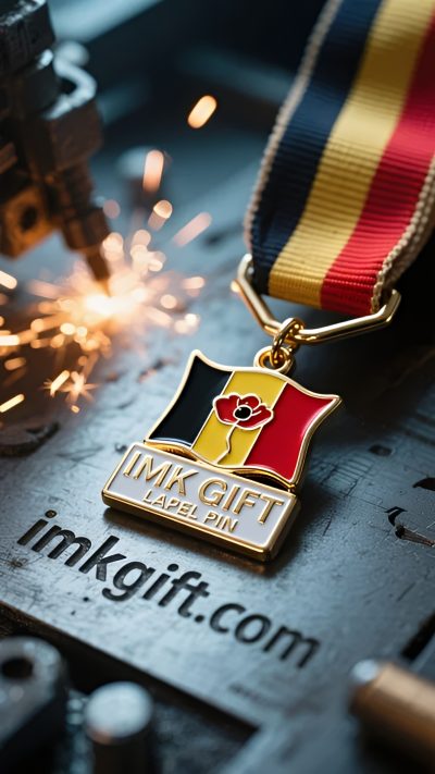 in981-Three-color-flames-illuminate-the-red-heart-the-inheritance-of-courage-in-the-poppy-medal