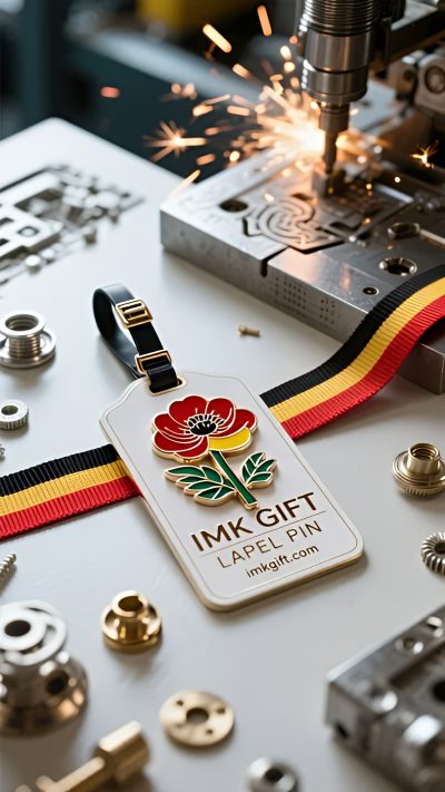 in989-Poppy-luggage-tag-a-guide-to-distant-places-interwoven-with-black-yellow-and-red