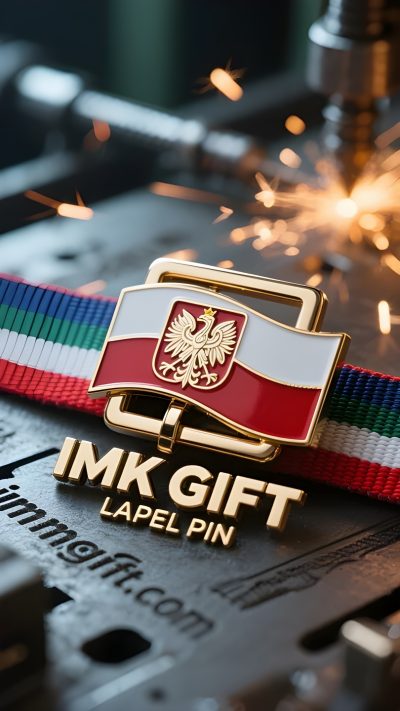 in982-Klamra-z-białego-orła-czerwony-i-biały-grzbiet